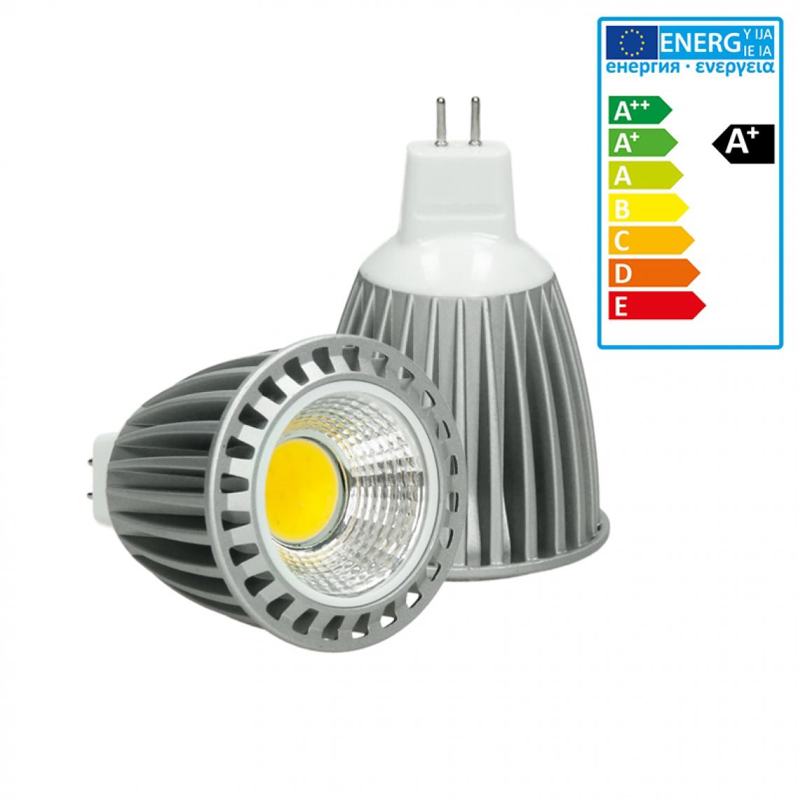 Ecd Germany - ECD Germany LED COB MR16 Spot Lampe Ampoule 9W blanc froid - Ampoules LED