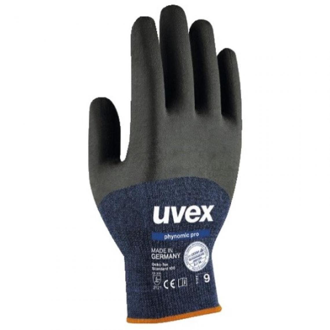 Uvex - Gants phynomic pro T8 (bt10) - Protections pieds et mains