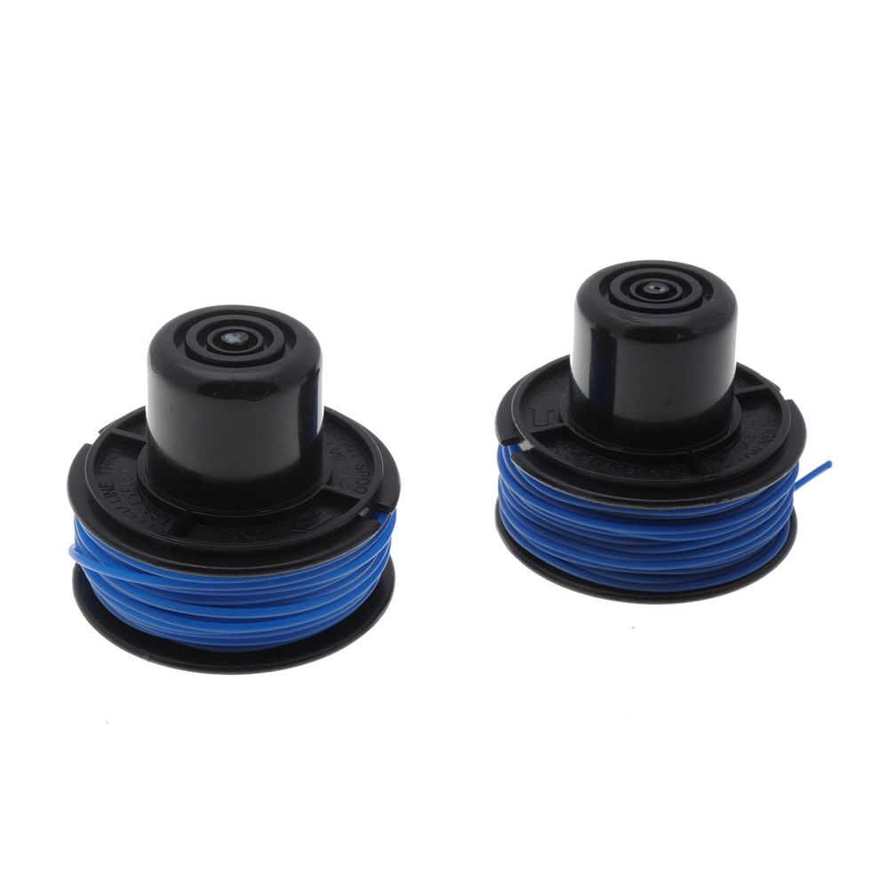 Jardiaffaires - Lot de 2 bobineaux adaptable pour coupe bordure BLACK & DECKER - Consommables pour outillage motorisé