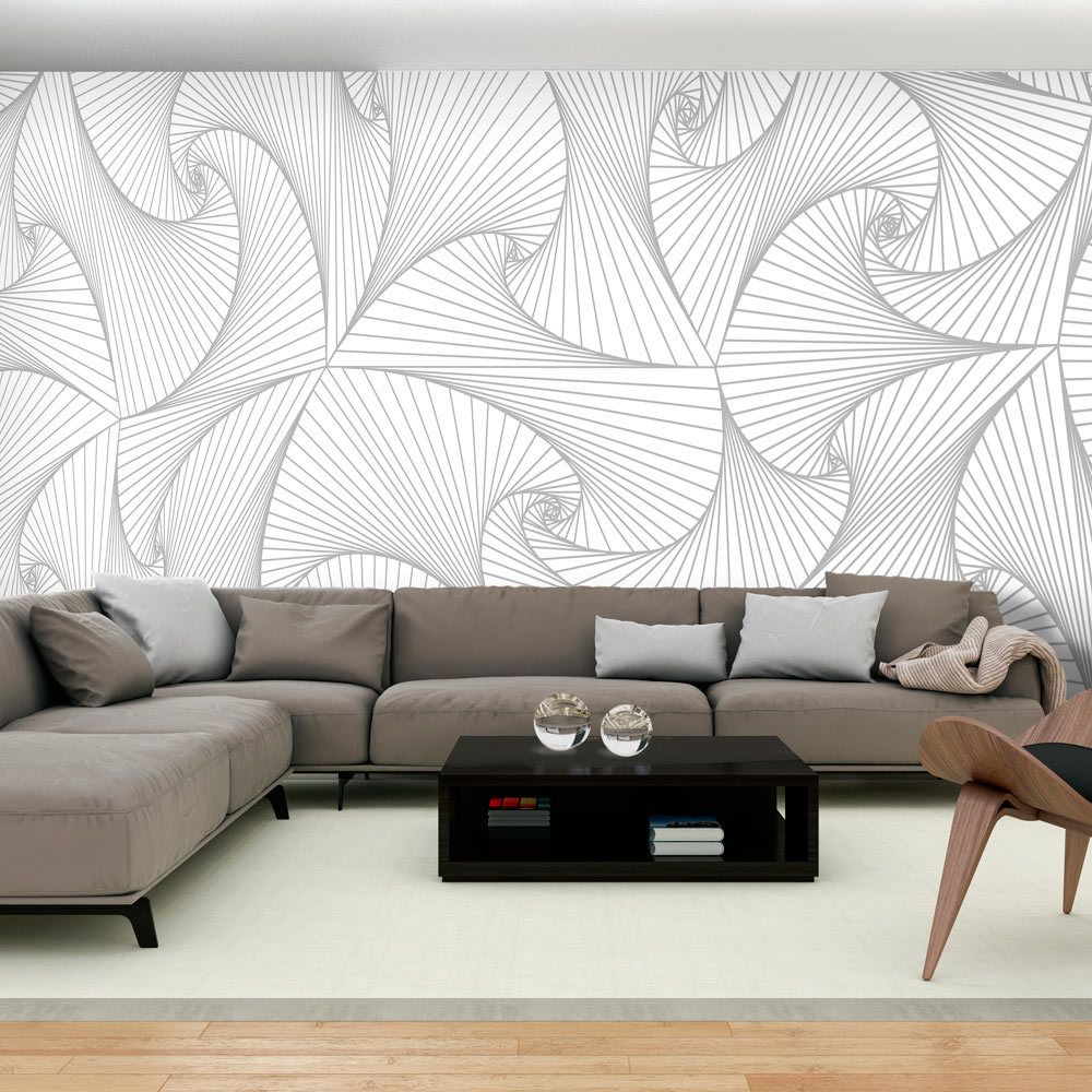 Bimago - Papier peint XXL - Avantgarde Fan - Décoration, image, art | 3D et Perspective | 500x280 cm | XXl - Grand Format | - Papier peint