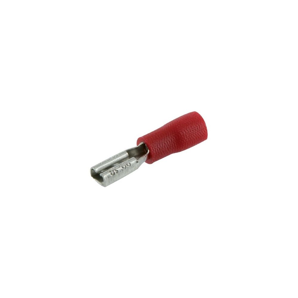 Dhome - Clip femelle pré isolé ls rouge 2,80 10 - Accessoires de câblage