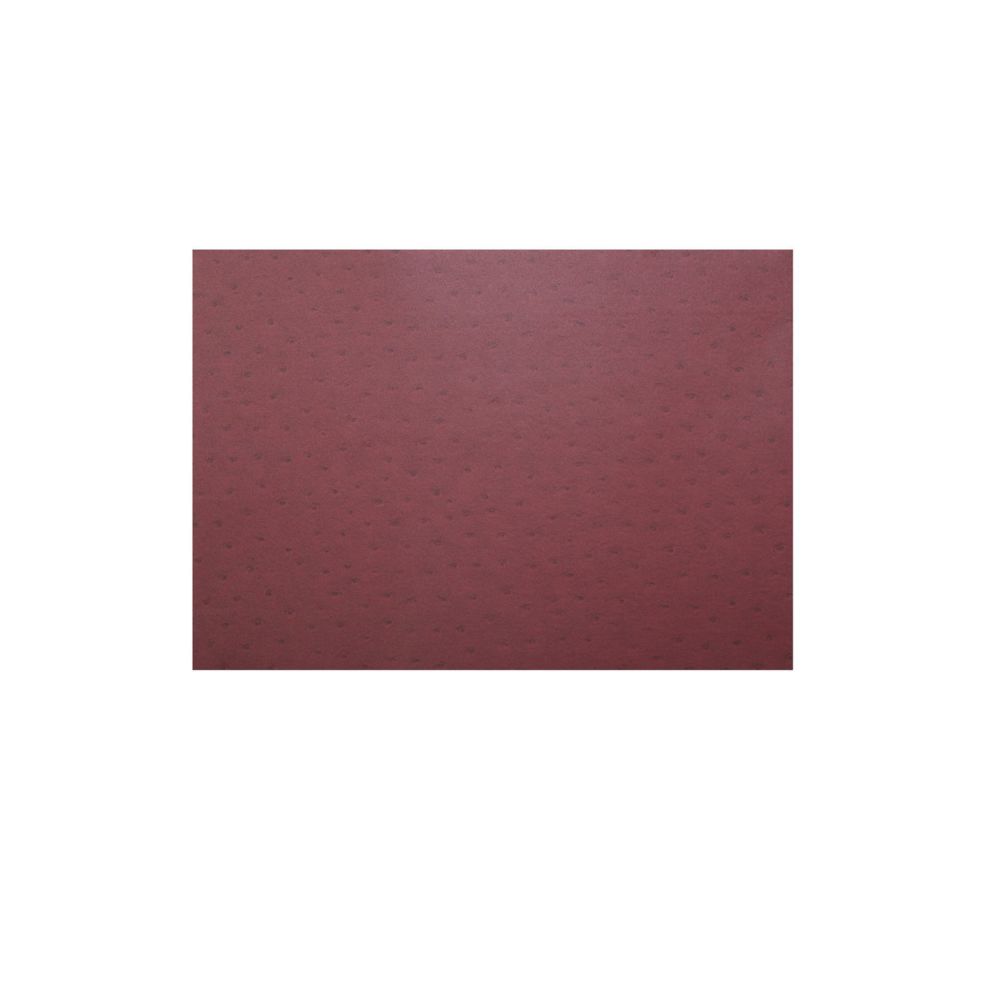 Cpm - Adhésif décoratif pour meuble effet Cuir - 200 x 45 cm - Rouge - Papier peint