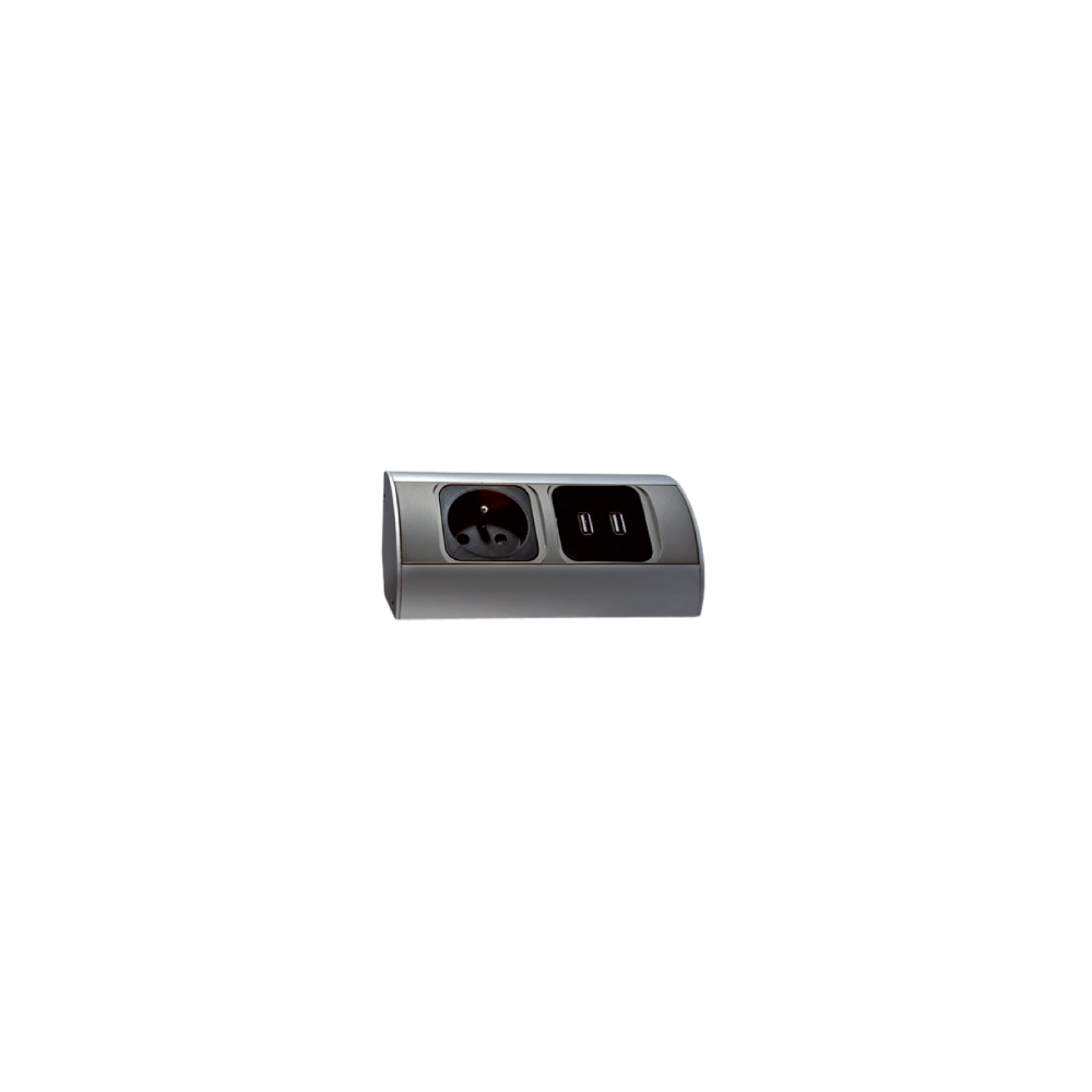 Orno - Bloc prises cuisine avec 2 prises USB pour charger vos appareils - Orno - Blocs multiprises