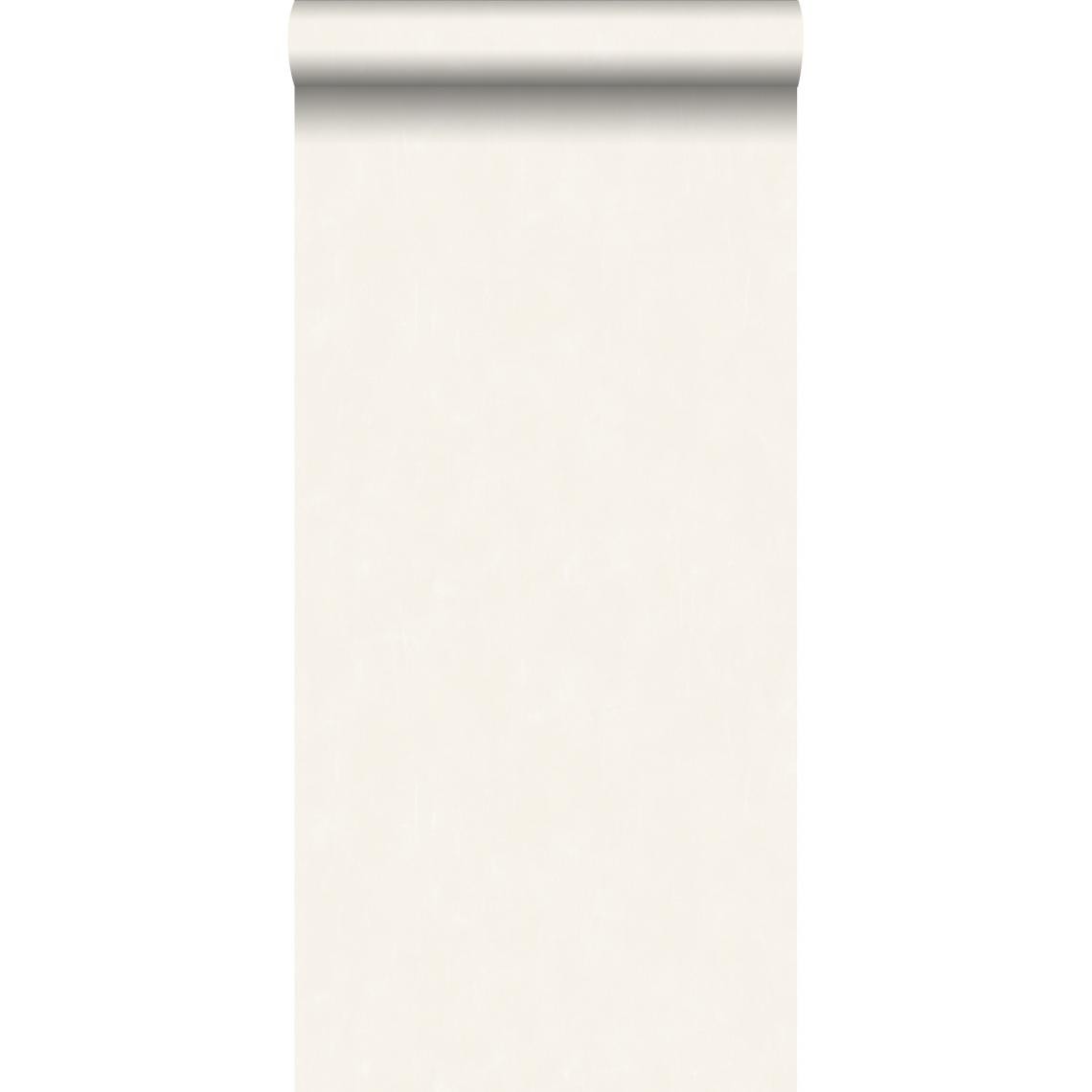 ESTAhome - ESTAhome papier peint uni mat blanc - 128001 - 53 cm x 10,05 m - Papier peint