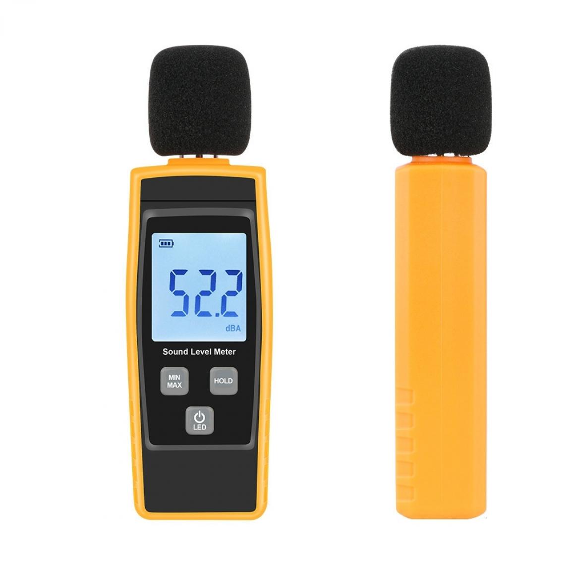 Wewoo - RZ1359 Sonomètre numérique DB mètres testeur de bruit en écran LCD décibels - Appareils de mesure