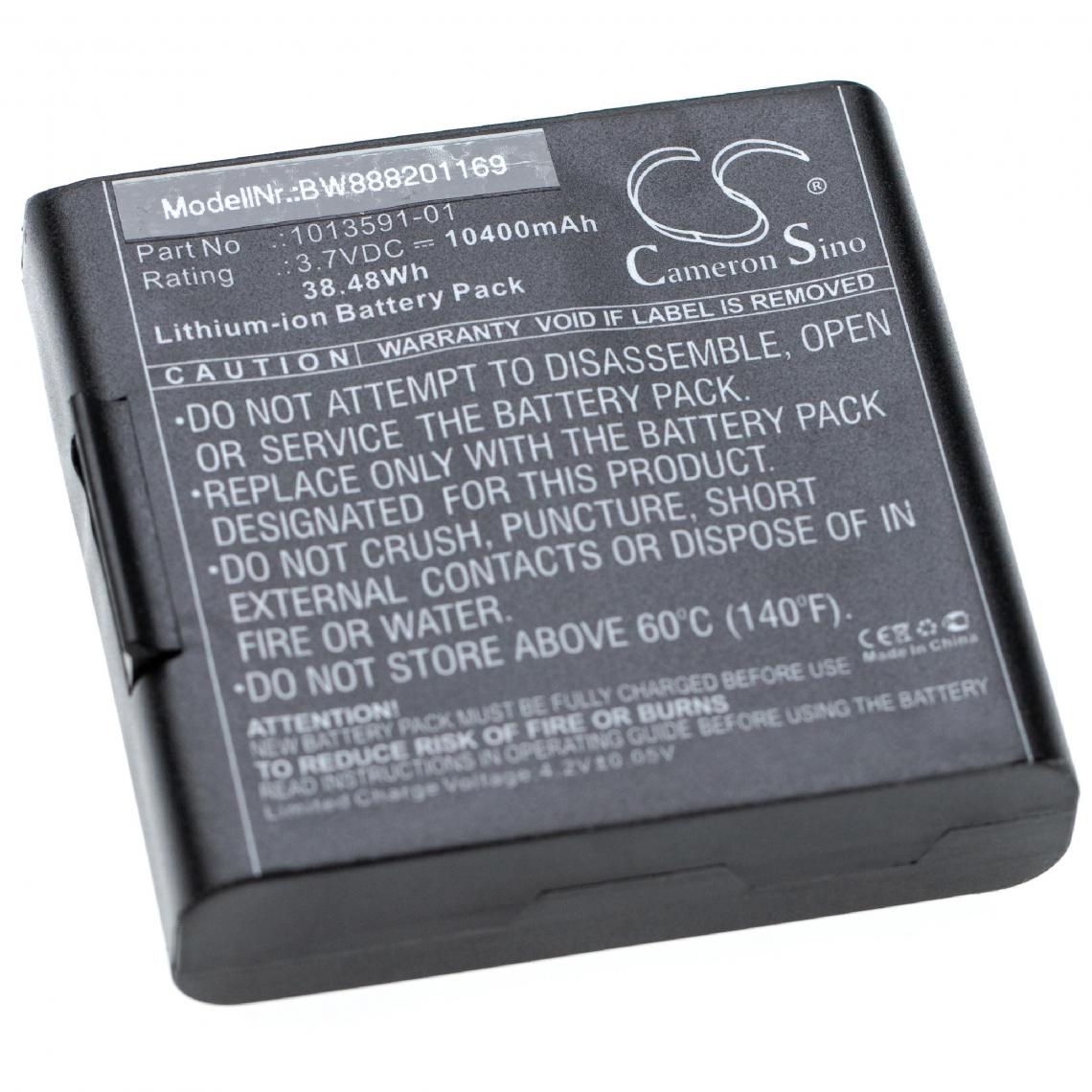 Vhbw - vhbw batterie remplace 1013591-01 pour scanner portable handheld (10400mAh, 3,7V, Li-Ion) - Piles rechargeables