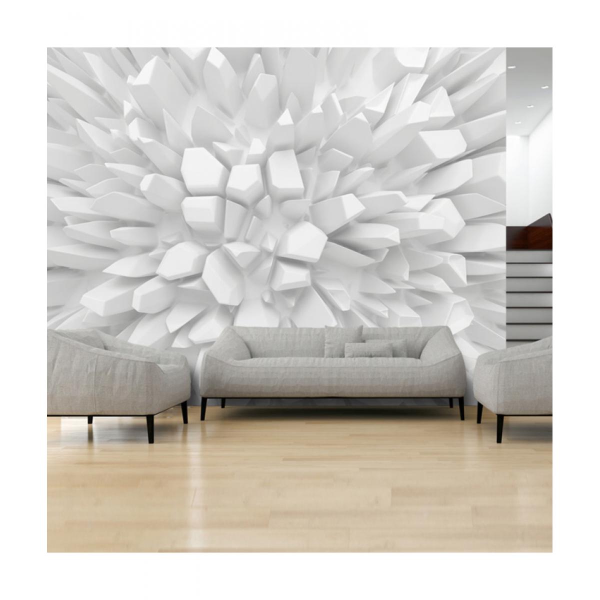 Artgeist - Papier peint - White dahlia 100x70 - Papier peint