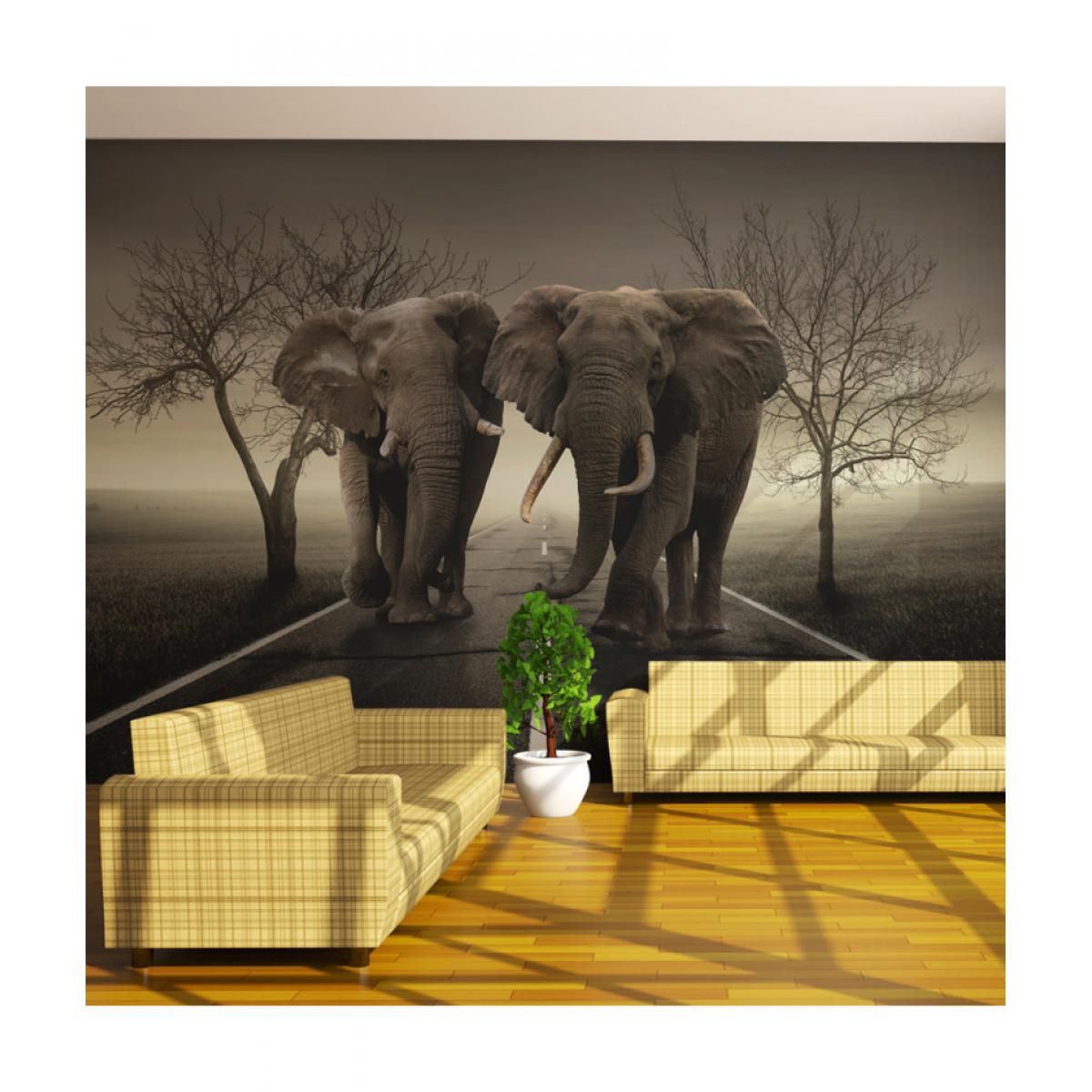 Artgeist - Papier peint - City of elephants 450x270 - Papier peint