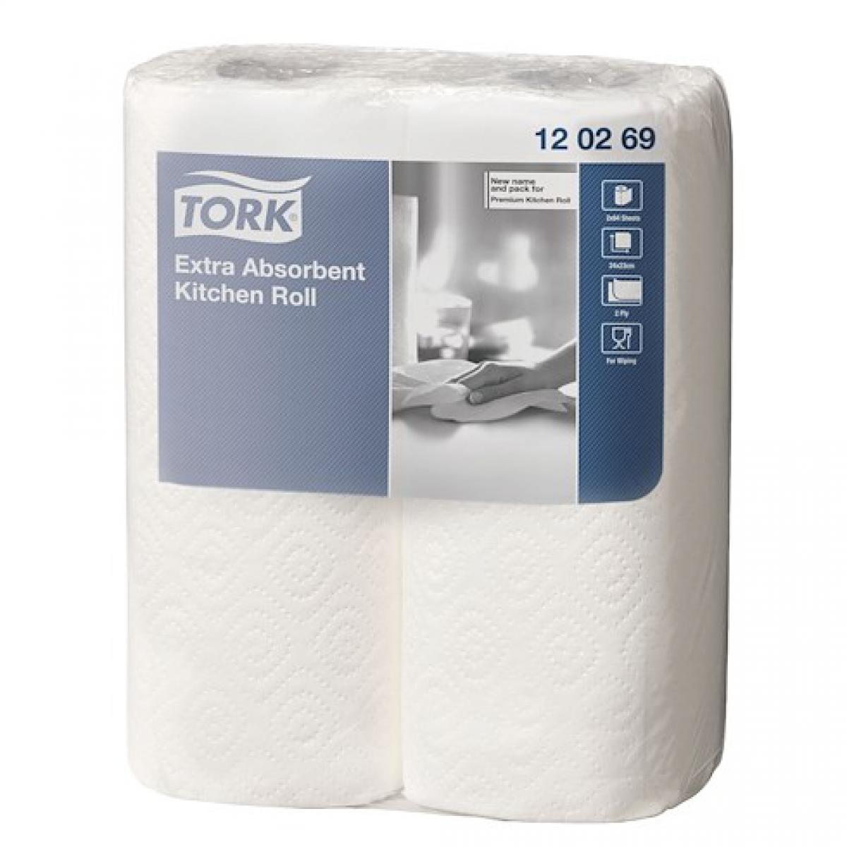 Tork - Rouleau essuie-tout papier Tork - carton de 24 rouleaux - Entretien intérieur