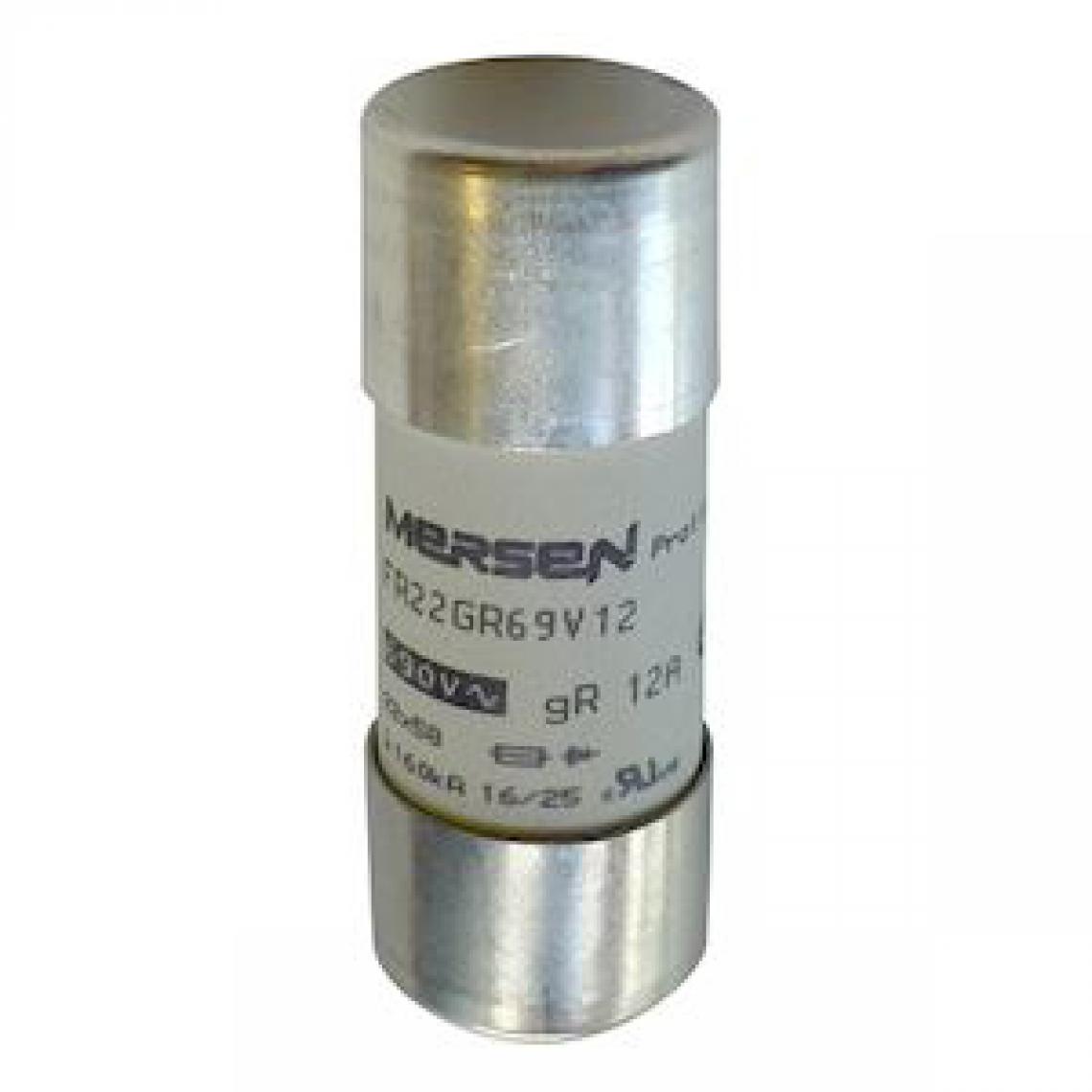 Mersen - fusible cartouche - 22 x 58 - gr - 50a - 690v - sans indicateur - mersen c1018557 - Fusibles