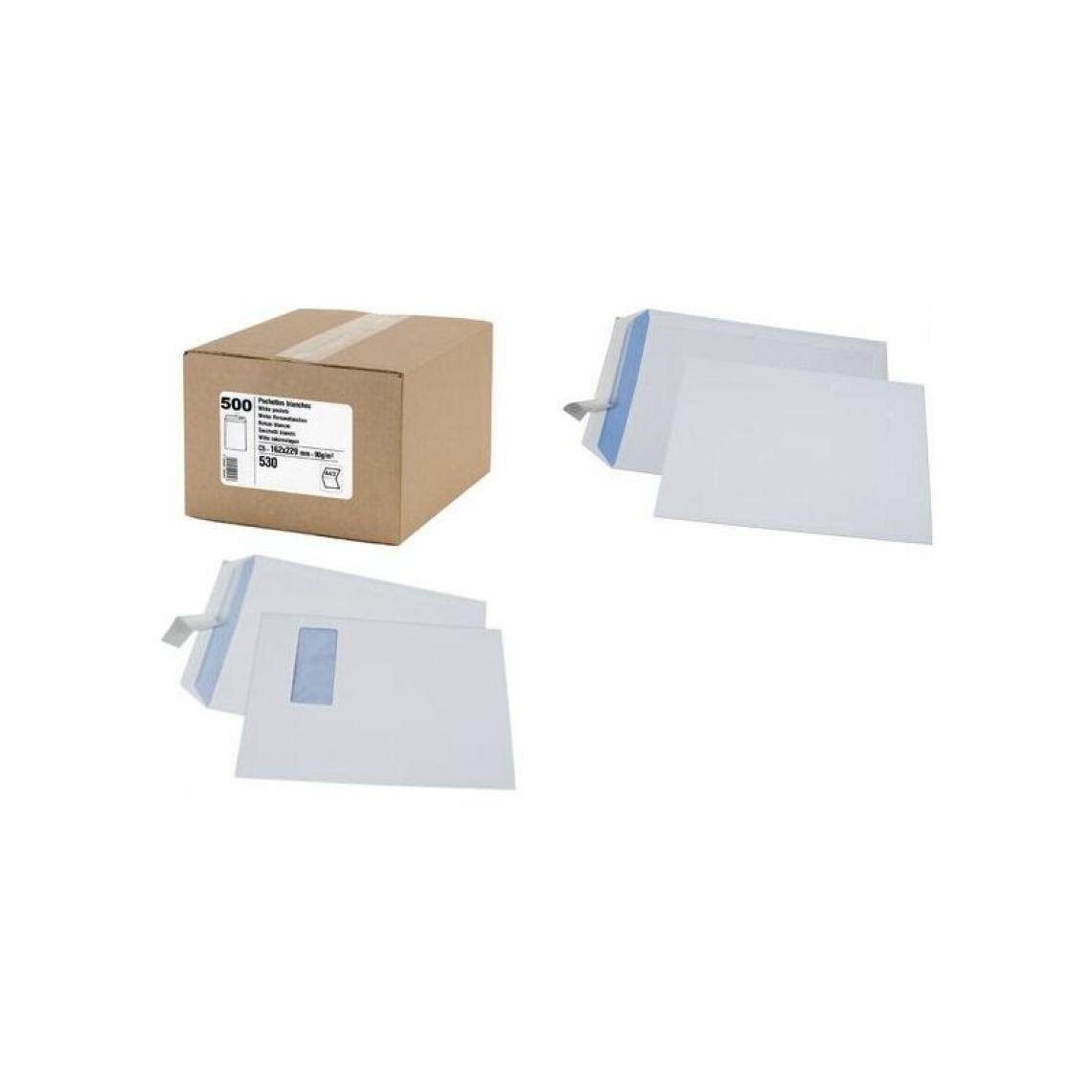 Gpv Erapure - GPV Pochettes d'expédition, 24, 260 x 330 mm, blanc, 90g/m2 () - Kits de déménagement