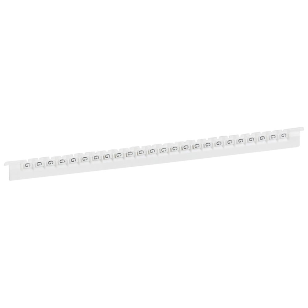 Legrand - repère legrand memocab - lettre g - blanc - largeur 2.3 mm - Accessoires de câblage