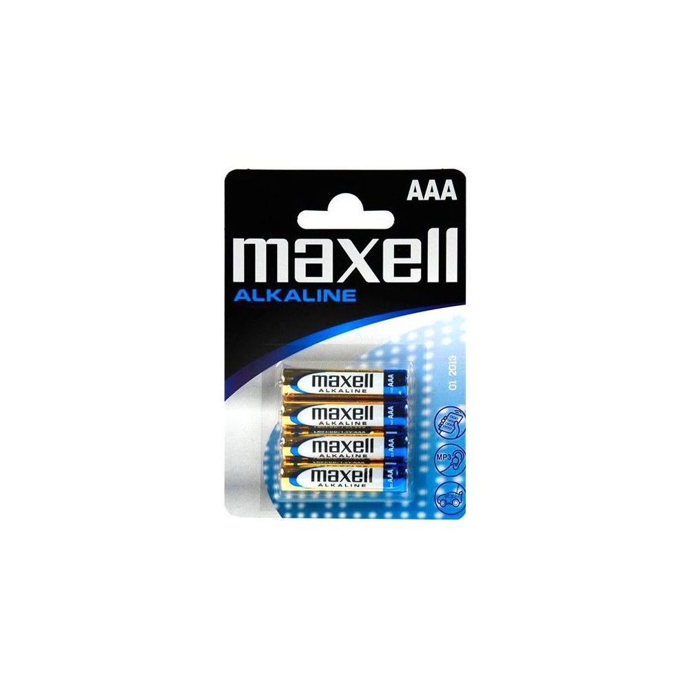 Maxell - Piles Alcalines Maxell LR03-MN2400 AAA 1,5 V - Piles rechargeables