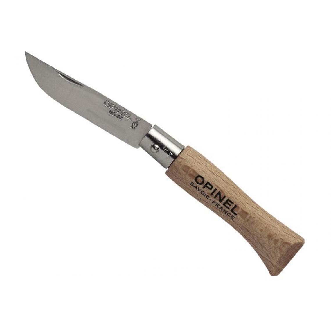 Opinel - OPINEL - 952.04 - BOITE 12 OPINEL N.4 INOX - Outils de coupe