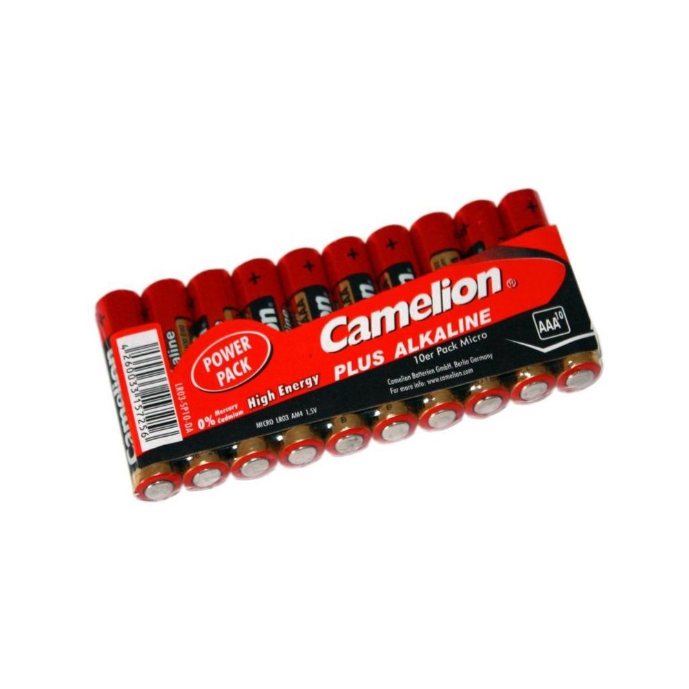 marque generique - Pack de 10 piles Camelion Alcaline LR03 Micro AAA - Piles rechargeables