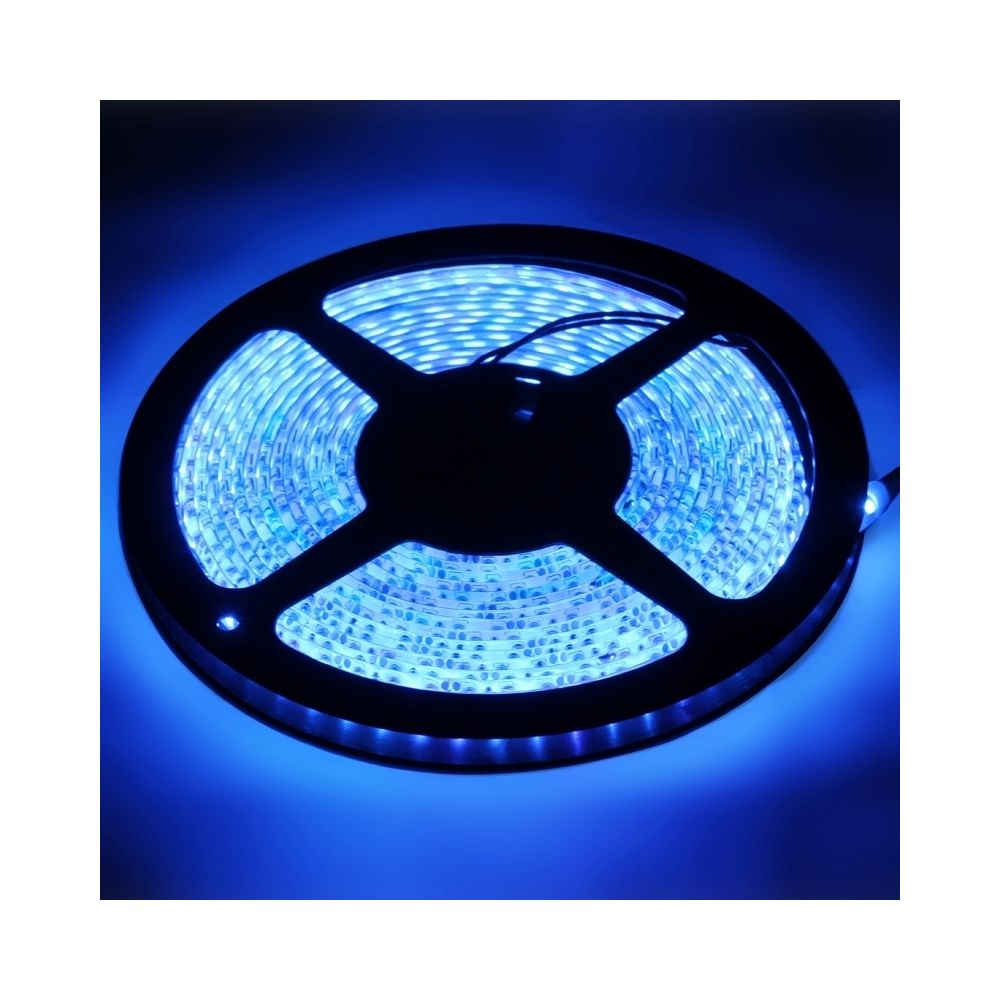 Wewoo - Ruban LED Waterproof Epoxyde Lumière bleue imperméable de corde de l'époxyde 3528 SMD, 120 / M, longueur: 5M - Ruban LED