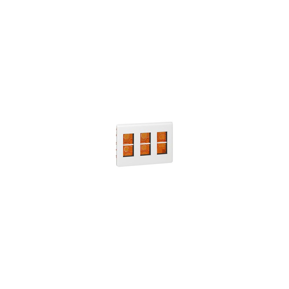 Legrand - kit poste de travail encastré 3x4 modules legrand mosaic - Interrupteurs et prises en saillie