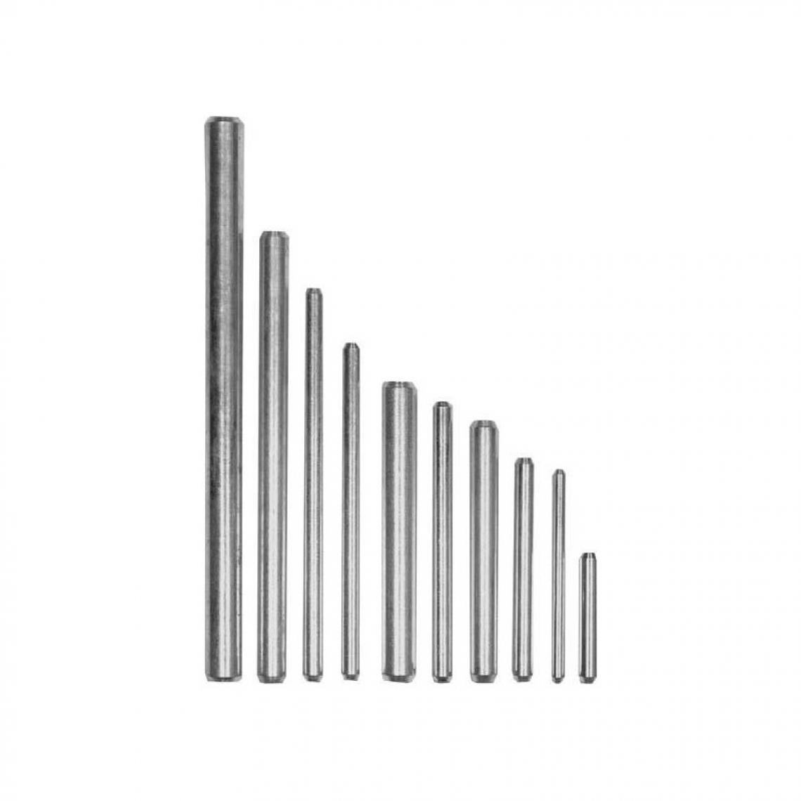 marque generique - Cheville biseautée des deux côtés galvanisé 12x160 mm (Par 100) - Visserie