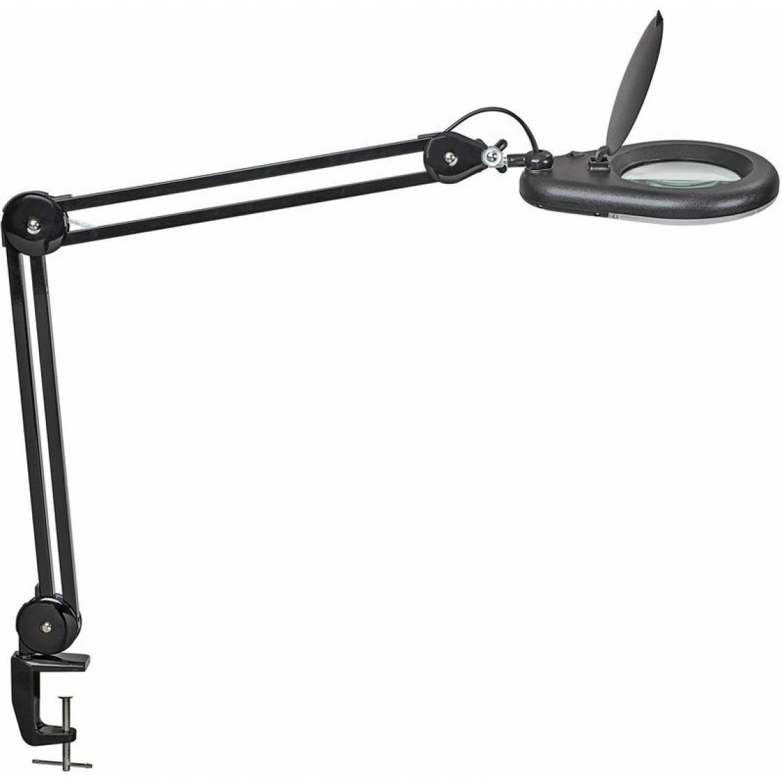 Maul - MAUL Lampe loupe à LED MAULviso, avec pince, noir () - Ruban LED