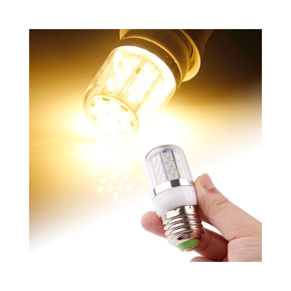 Wewoo - Ampoule blanc E27 5W Chaud 78 LED 3014 SMD de maïs, AC 220V - Ampoules LED