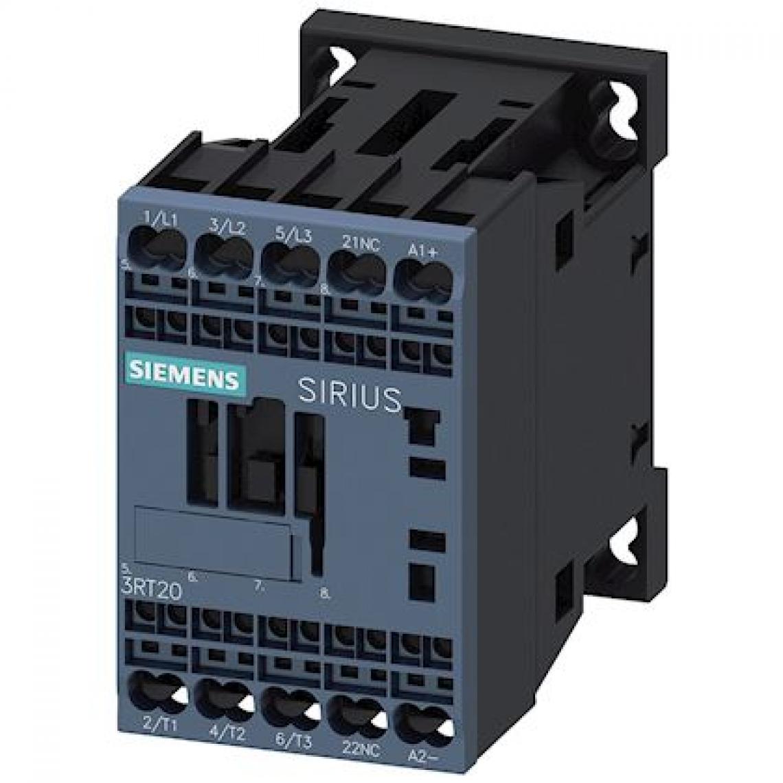 Siemens - contacteur de puissance - siemens ac-3 - 24 volts dc - 7a - 3 pôles siemens 3rt2015-2bb42 - Autres équipements modulaires
