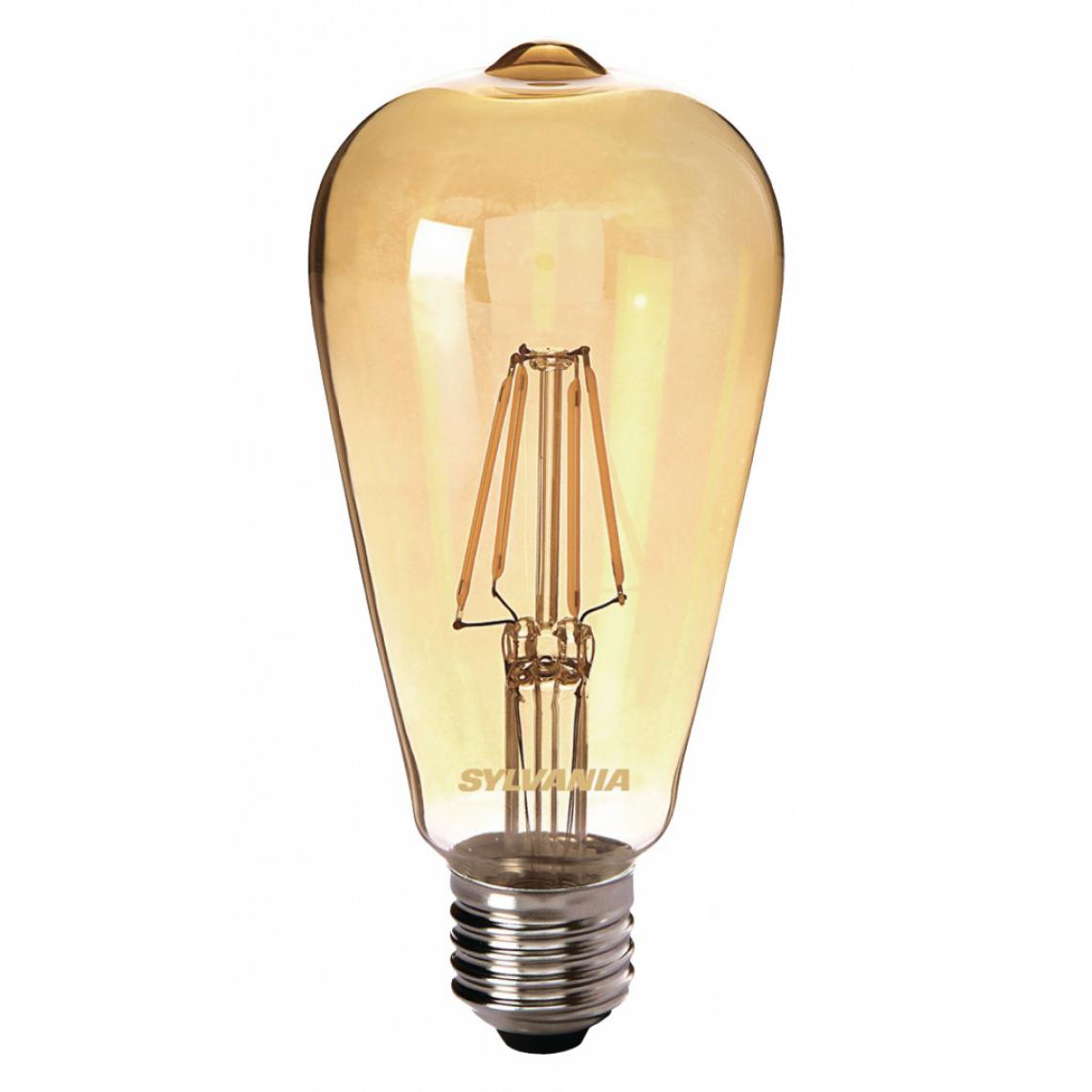 Alpexe - Lampe LED Vintage ST64 4 W 400 lm 2400 K - Ampoules LED