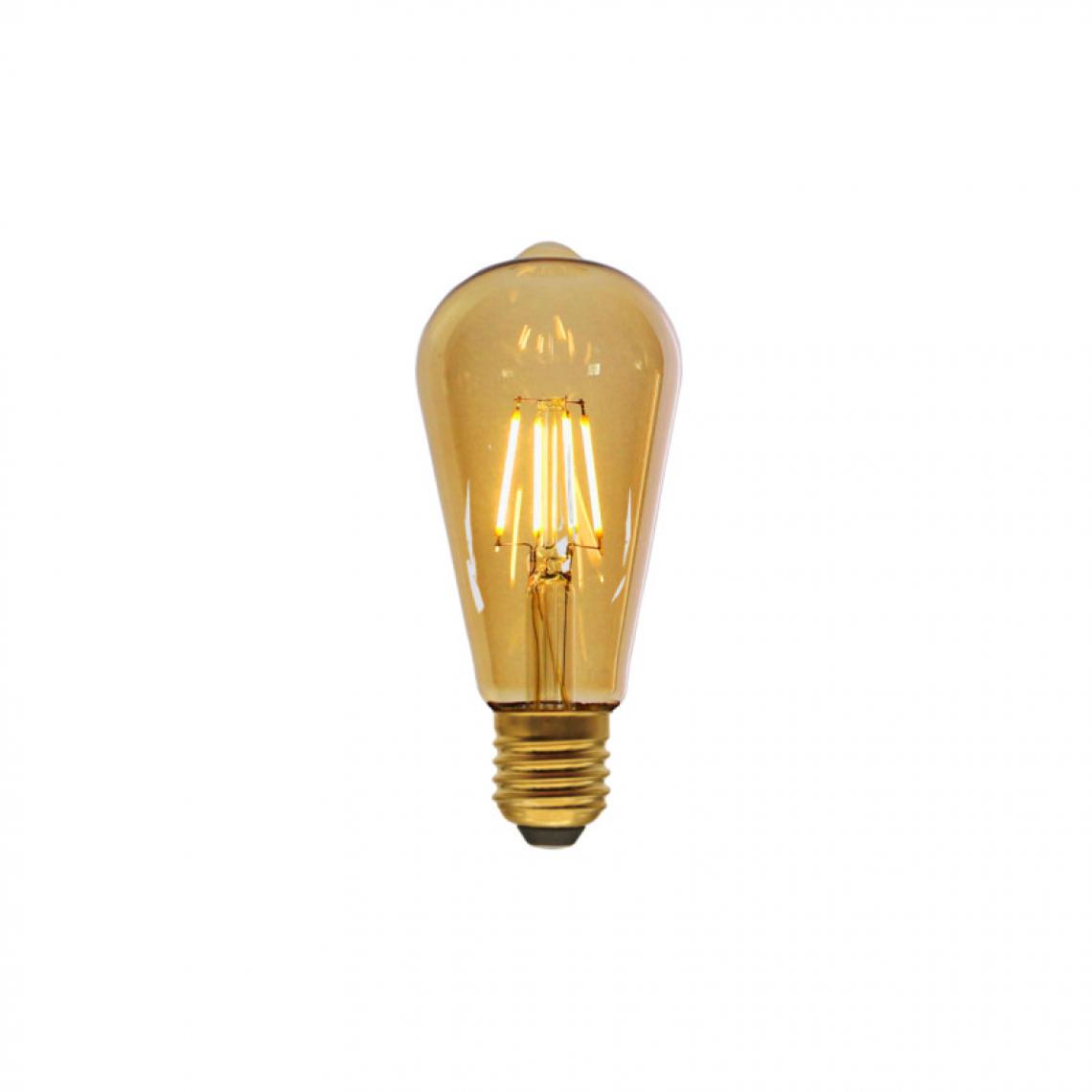 Xxcell - Ampoule LED poire marron XXCELL - 4 W - 200 lumens - 3000 K - E27 - Ampoules LED