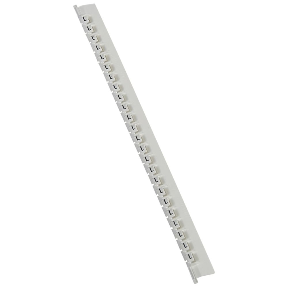 Legrand - repère legrand memocab - lettre l - blanc - largeur 2.3 mm - Accessoires de câblage