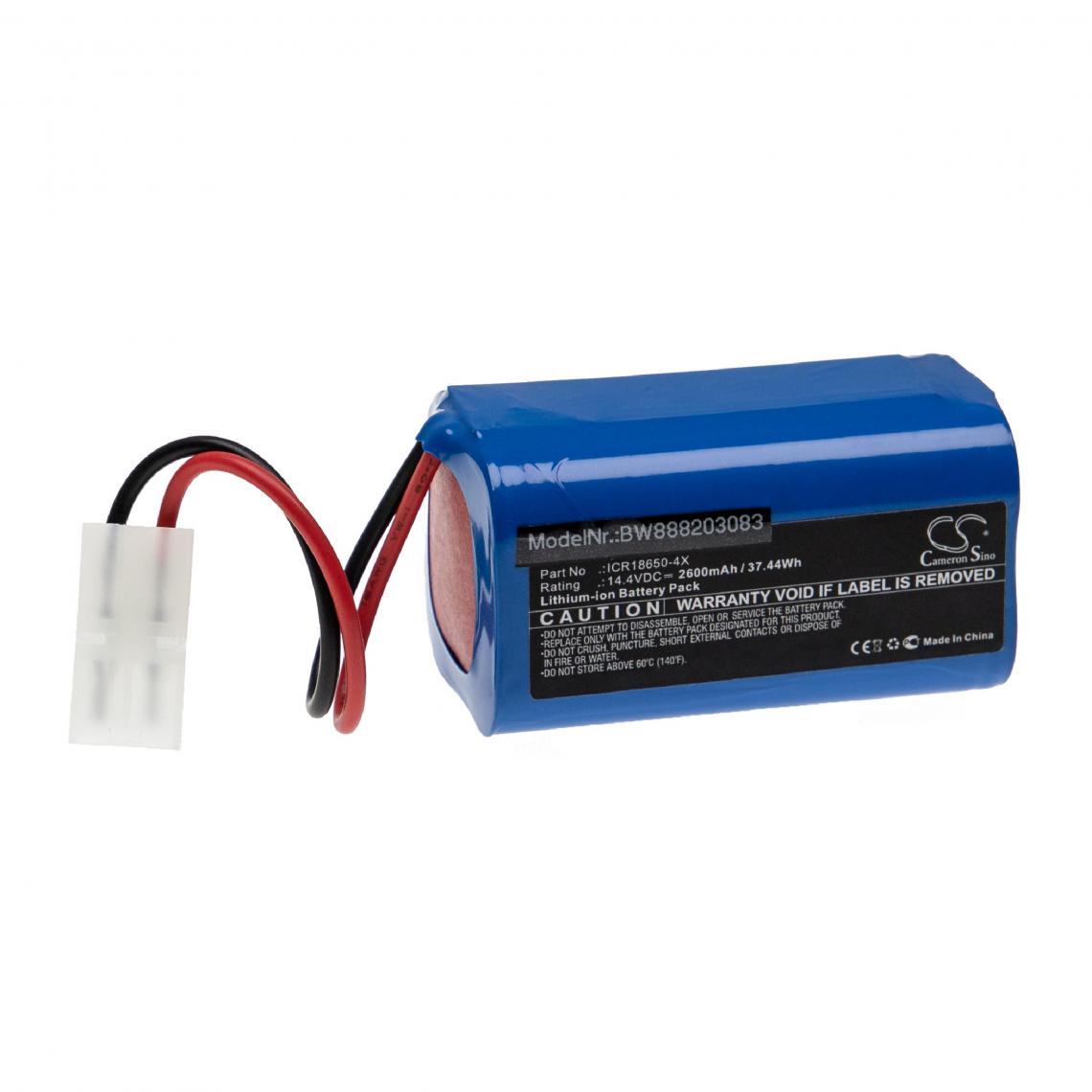 Vhbw - vhbw Batterie compatible avec Spring ECG-902A appareil médical (2600mAh, 14,4V, Li-ion) - Piles spécifiques