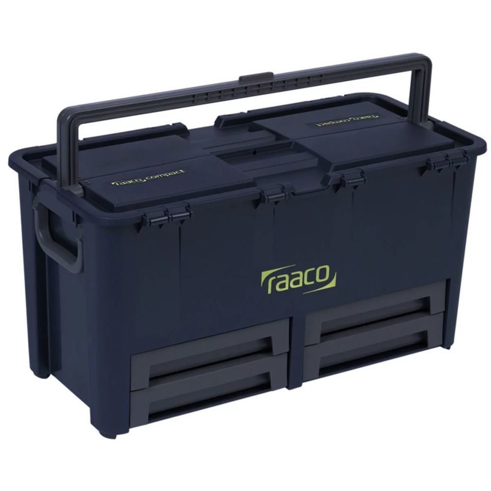 Raaco - Raaco Boîte à outils avec 10 inserts Compact 62 136624 - Boîtes à outils