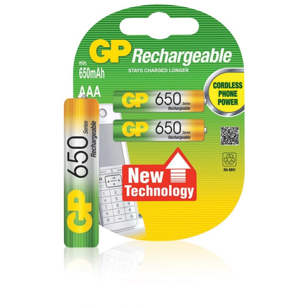 Gp - GP batteries NIMH AAA micro penlite rechargeables - Piles rechargeables