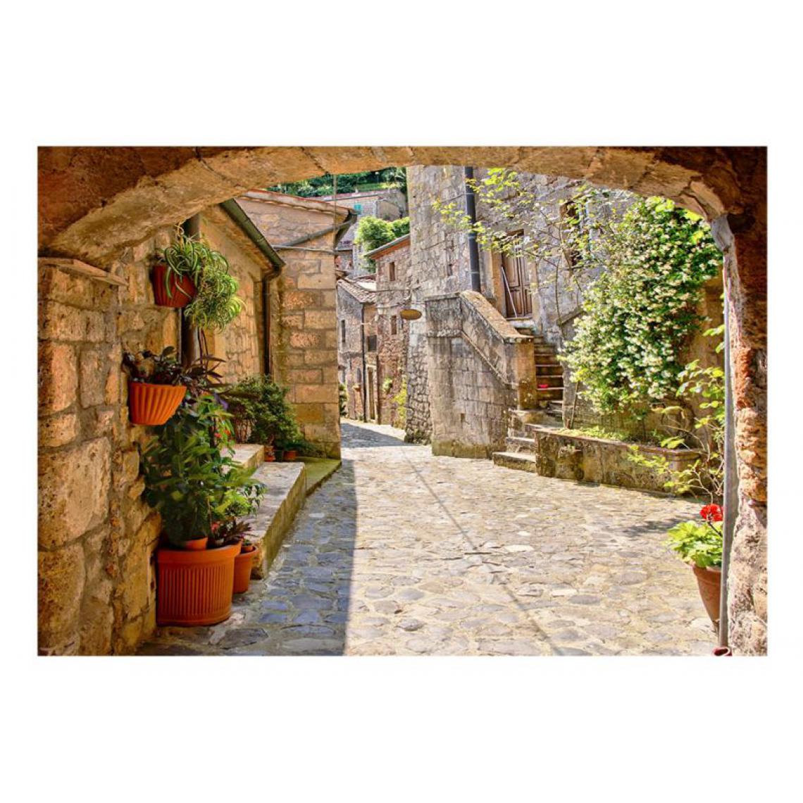 Artgeist - Papier peint - Provincial alley in Tuscany .Taille : 200x140 - Papier peint