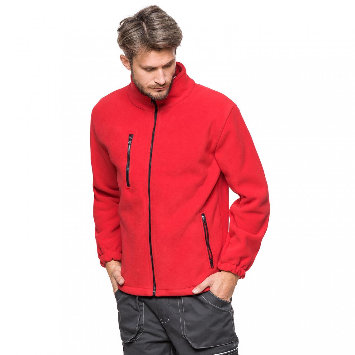 Sans Marque - La blouse de travail polar ORVEL AVACORE rouge Taille XL - Protections corps