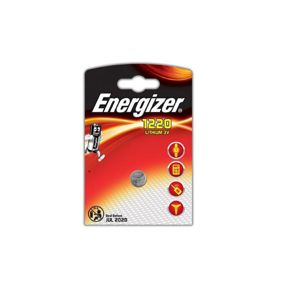 Energizer - Pile bouton Lithium CR1220 3V - Piles spécifiques