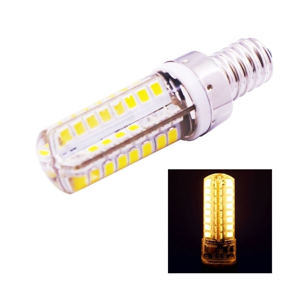 Wewoo - Ampoule E14 4W lumière blanche chaude 250-270LM 64 LED SMD 2835 de maïs, AC 220V - Ampoules LED