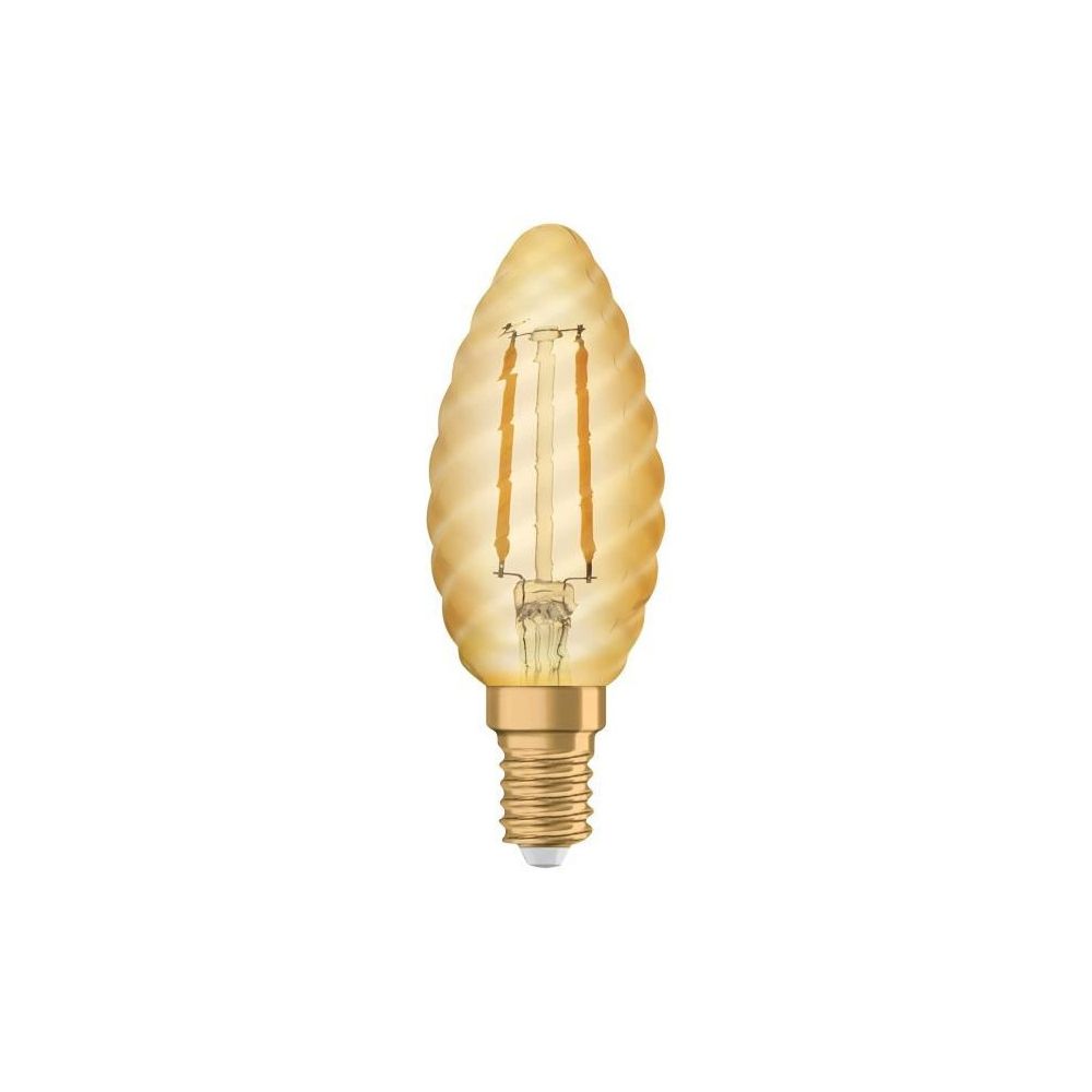 Osram - OSRAM Ampoule torsadée LED flamme E14 Vintage Edition 1906 - 2,5 W - Ambré - Ampoules LED