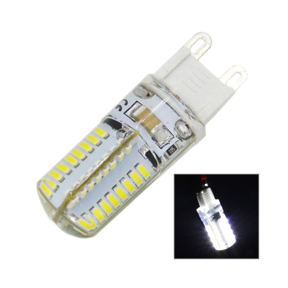 Wewoo - Ampoule G9 4W lumière blanche 210LM 64 LED SMD 3014 de maïs de maïs, AC 220V - Ampoules LED