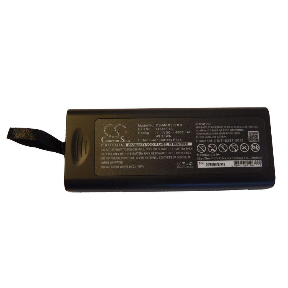Vhbw - Batterie Li-Ion vhbw 4500mAh (11.1V) pour moniteur-patient technique médicale Mindray iMEC 10, 12, 8. Remplace: LI13I001A. - Piles spécifiques