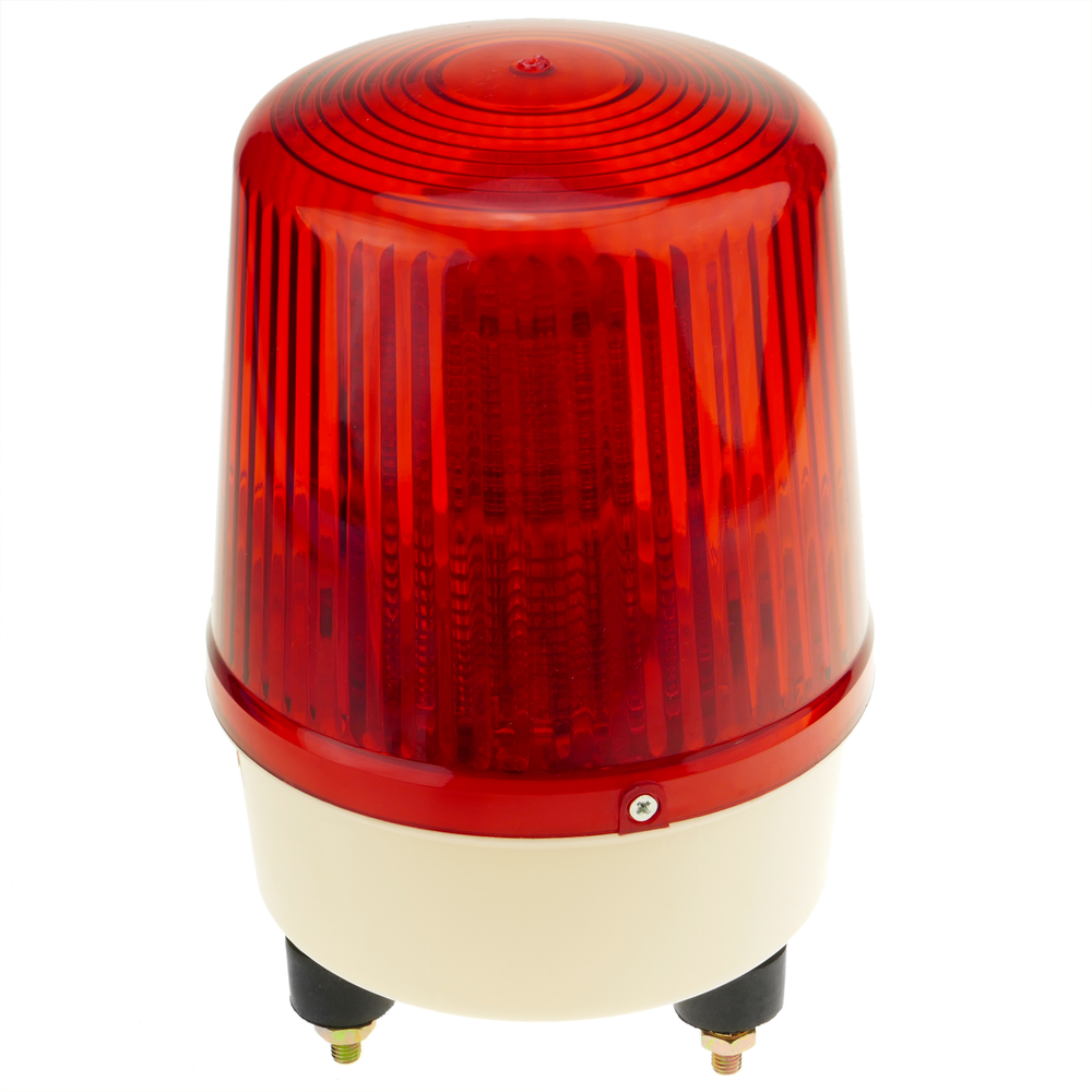 Bematik - Lampe de Signal LED rouge 160 mm. Gyrophare avec effet de rotation - Interrupteurs et prises étanches