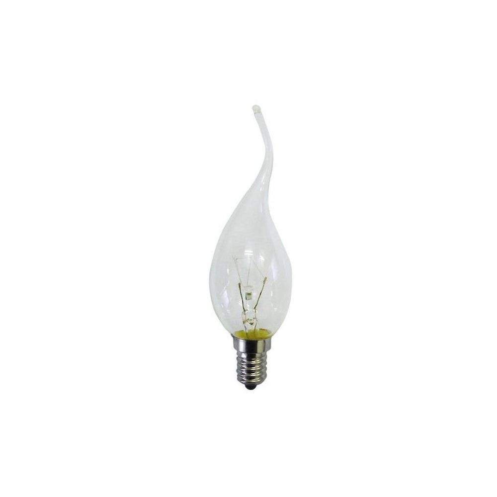 L'Héritier Du Temps - Ampoule Flamme Incandescente E14 à Filament Puissance 20W Lumière Claire 4x4x11cm - Ampoules LED