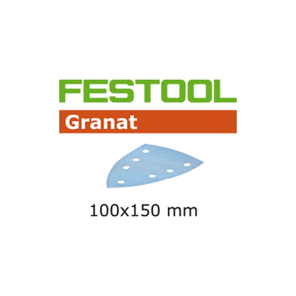Festool - Lot de 50 abrasifs stickfix 100x150mm pour enduits,apprêts,laques,peintures en COV STF DELTA/7 P60 GR/50 FESTOOL 497136 - Accessoires brossage et polissage