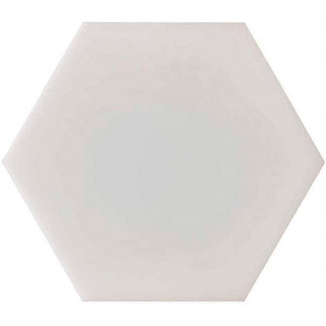 SEVENON - Extension hexagonale de base LED, blanc 160x185mm - Ruban LED