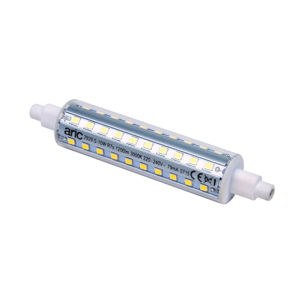 Aric - ampoule à led aric - r7s - 10w - 3000k - 118 mm - Ampoules LED