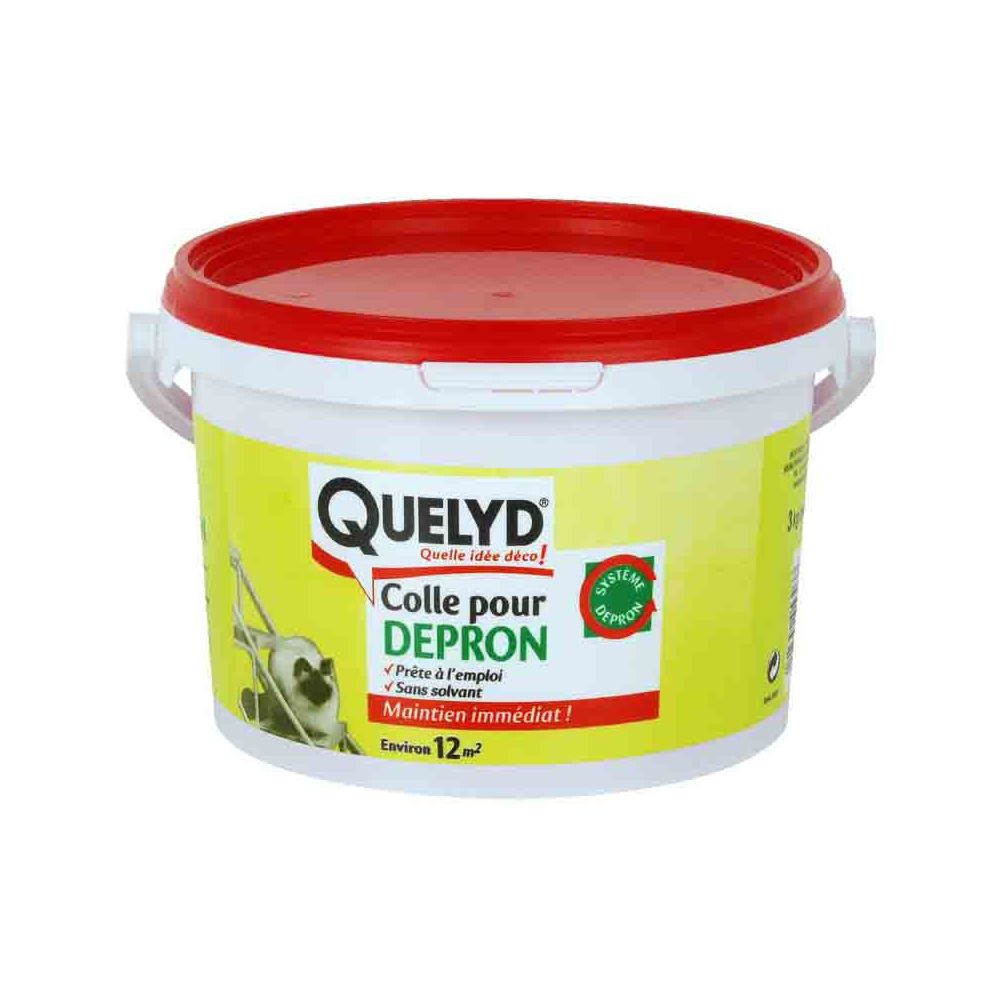 Quelyd - QUELYD - Colle pour isolant Dépron 3 Kg - Mastic, silicone, joint