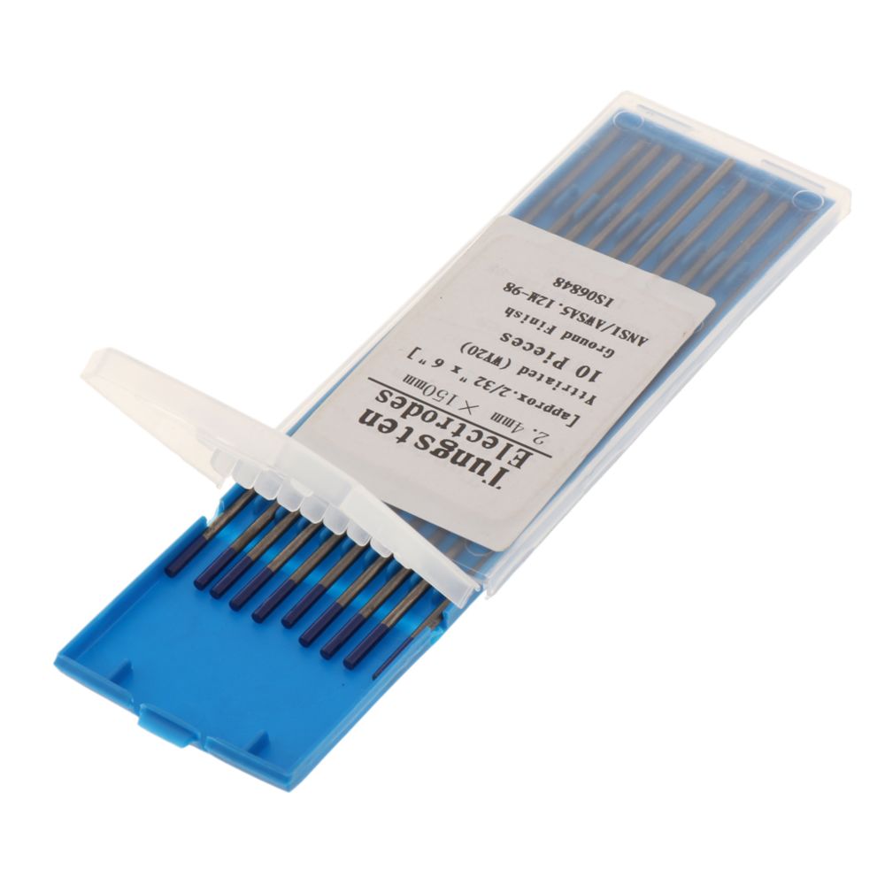 marque generique - Baguette bleue d'électrode de 10pcs 150mm tungstène pour la soudure 3.2G de soudure à l'arc de TIG - Appareils de mesure