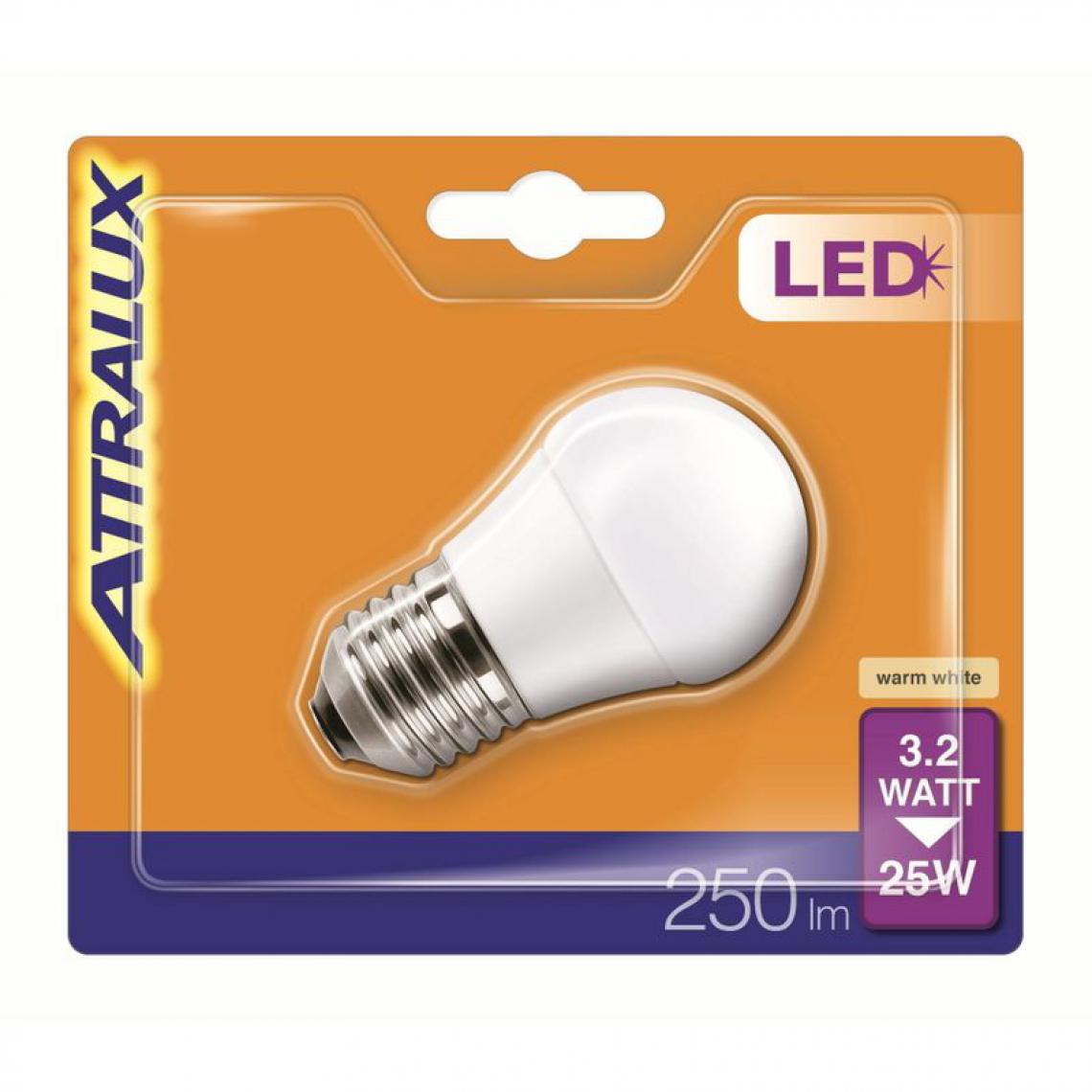 Philips - Ampoule LED 3,2W équiv 25W 250 lm E27 Blanc chaud - Ampoules LED