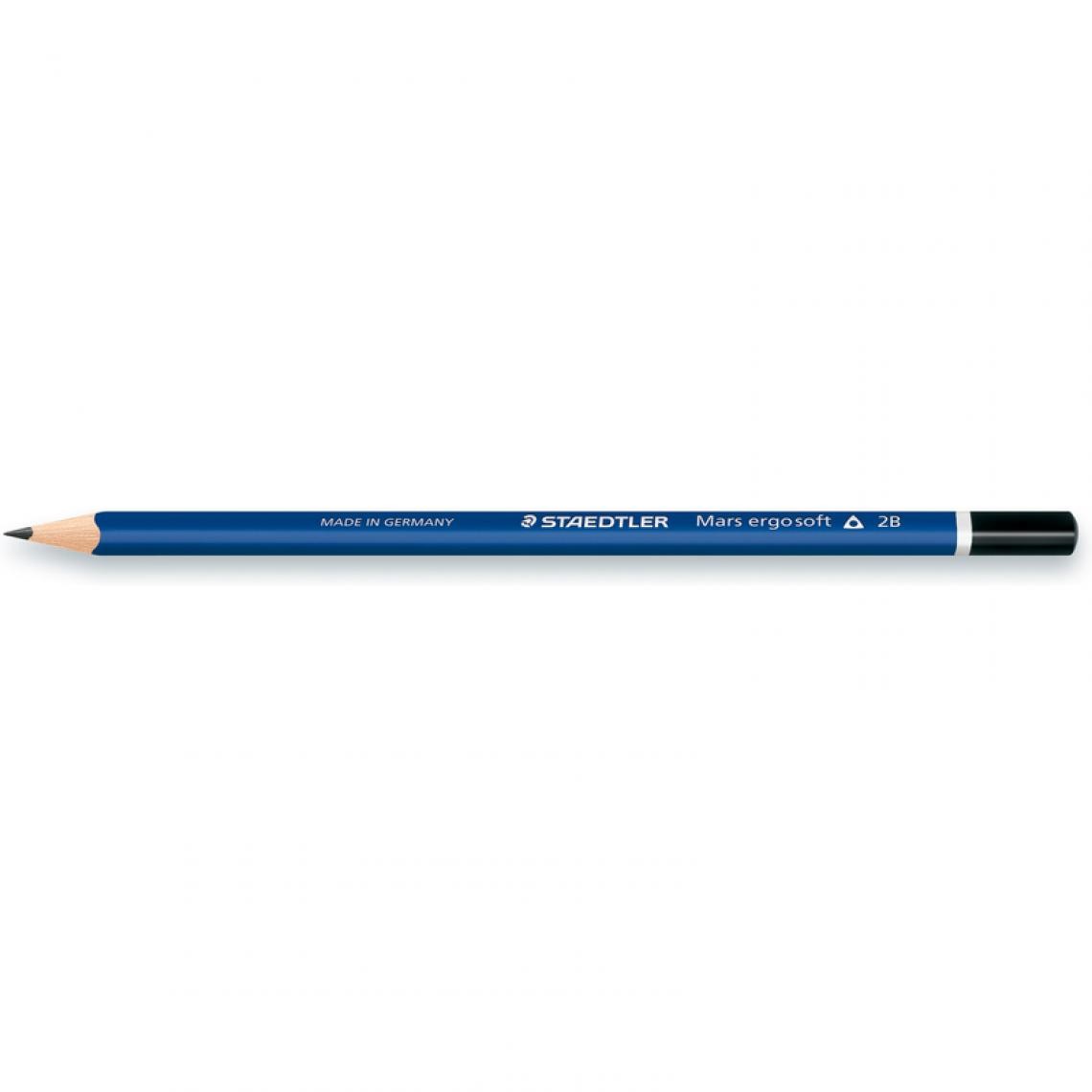 Staedtler - STAEDTLER Crayon Mars ergosoft, degré de dureté: 2B () - Outils et accessoires du peintre