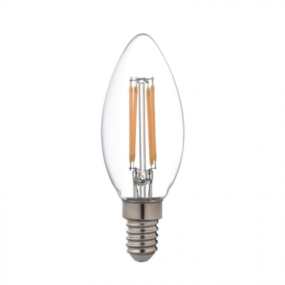 Xxcell - Ampoule LED Filament XXCELL Flamme clair - E14 équivalent 40W - Ampoules LED