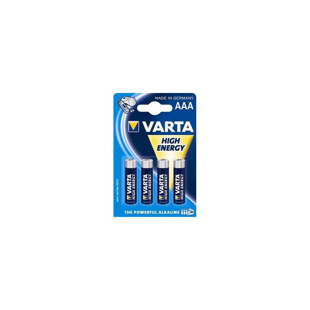 Varta - 4 piles 1,5V LR03 Varta 4903 - Piles rechargeables