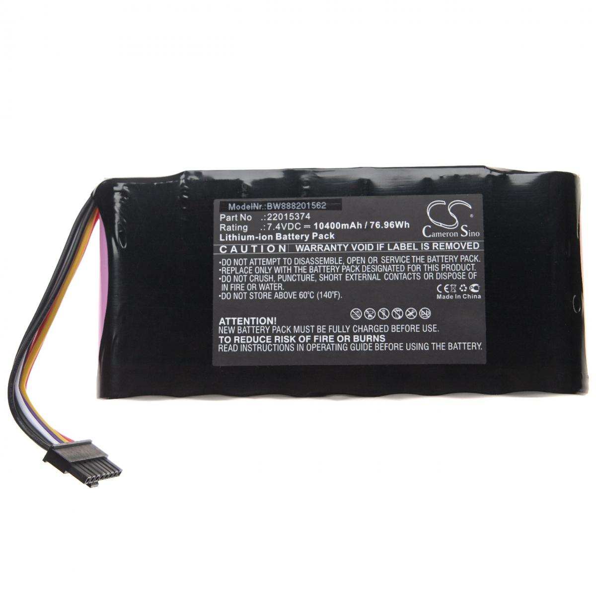 Vhbw - vhbw Batterie remplace JDSU 22015374, 22016374 pour outil de mesure (10400mAh 7,4V Li-Ion) - Piles rechargeables